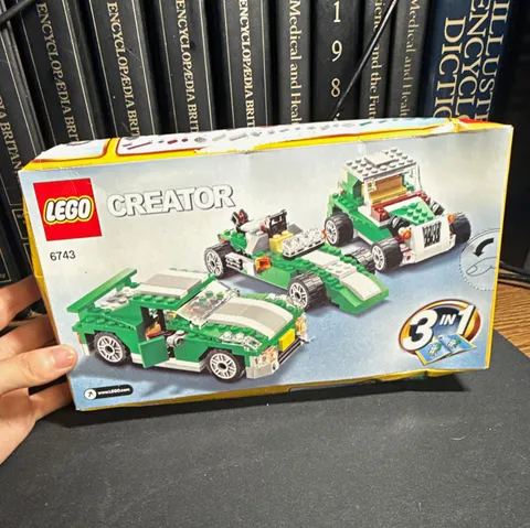 LEGO Creator 6743 Street Speeder 3-in-1 Set 165pc Ages 6-12 (Box)