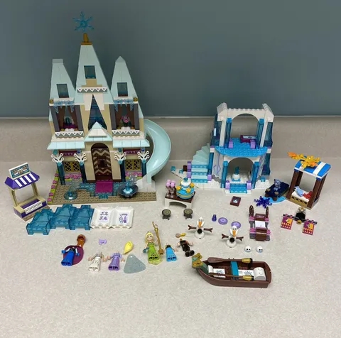 Lego Incomplete Disney Castles 41062 Elsa's /41068 Arendelle