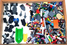 5 lbs Bulk LEGO Bricks, Wheels, Axels and Tires, stored on (W2-Lot J)