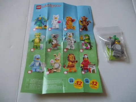 LEGO MINIFIGURES SERIES 28 #6 KOALA COSTUME FAN