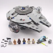 LEGO 7190 - Star Wars Millennium Falcon - Vtg / Rare - 100% Complete w/ Figures