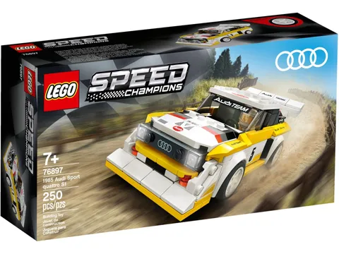 LEGO Speed Champions 76897 1985 Audi Sport Quattro S1, NEW/ORIGINAL PACKAGING