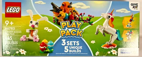 Lego 66783 Colorful Animals Play Pack 445 pcs 3 sets 5 Unique Builds Exclusive