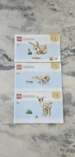 Lego 31162 Creator 3 in 1 Cute Bunny Instruction Manuals Only
