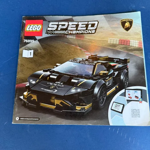 Lego ~  Instructions Manual Booklet Only ~ Speed Champions 76899 Book 1