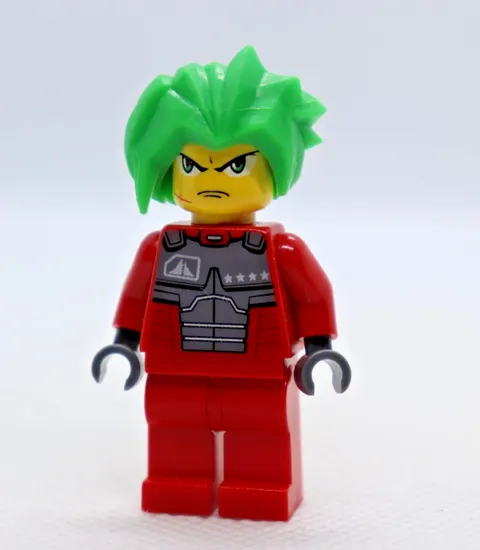 Takeshi 7701 7709 7712 5967 Green Hair Exo-Force LEGO® Minifigure Mini Figure