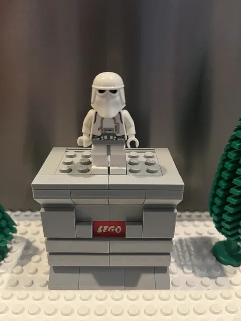 Lego Snowtrooper Minifigure Star Wars - sw0115 - 7749