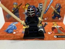 LEGO Minifigures Kendo Fighter Series 15 Building Block 71011 Collectible Toys 