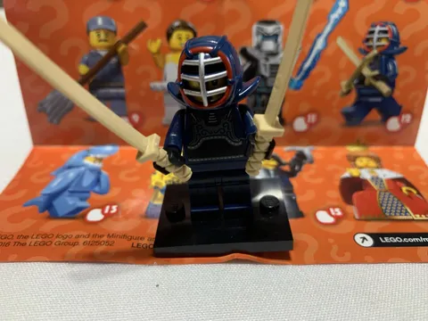 LEGO Minifigures Kendo Fighter Series 15 Building Block 71011 Collectible Toys 