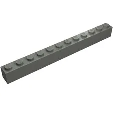 15x LEGO® Part 6112 - Brick 1 x 12
