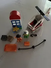 LEGO Duplo 5794 Emergency Helicopter 100% Complete Set