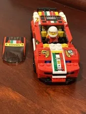 Lego Speed Champions: Ferrari 458 Italia GT2 75908 99% Missing Fig Accessories