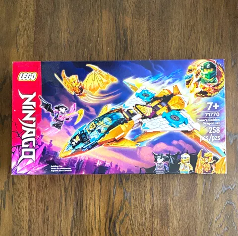 LEGO NINJAGO 71770 Zane's Golden Dragon Jet NOT OPENED See Description