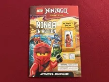 Lego Ninjago Legacy Kai Minifigure Activity Book Comic NEW