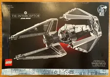 LEGO Star Wars 75382 – UCS TIE Interceptor – New Complete Open Damaged Box