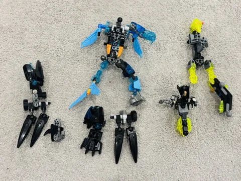 LEGO BIONICLE Bulk Lot Mixed Figure Parts And Pieces