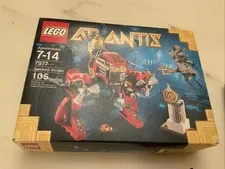 LEGO Atlantis 7977 Seabed Strider parts only as is