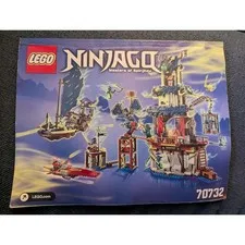 LEGO Ninjago 70732 City of Stiix Instruction Manual Booklet Only Ghost City