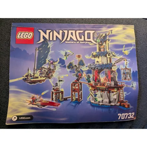 LEGO Ninjago 70732 City of Stiix Instruction Manual Booklet Only Ghost City