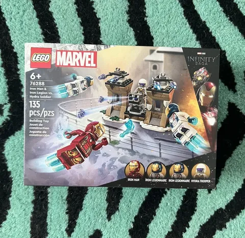 LEGO Marvel 76288 Iron Man & Iron Legion vs Hydra Soldier 135pcs 6+