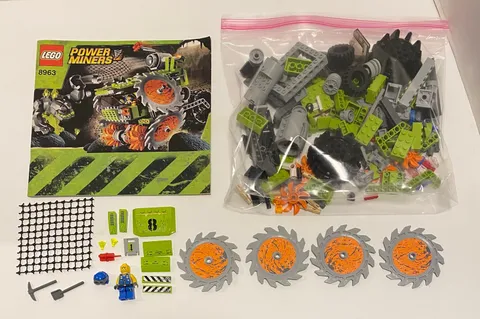 Lego 8963 Power Miners Rock Wrecker with Instructions 2009 missing Rock Monster