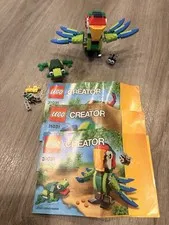 Retired Lego Creator Set #31031: Rainforest Animals (100% Complete)