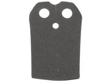 LEGO Dark Bluish Gray Minifigure Cape Cloth, Straight Sides - Traditional Starch