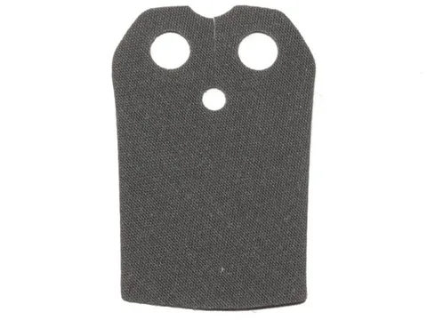 LEGO Dark Bluish Gray Minifigure Cape Cloth, Straight Sides - Traditional Starch