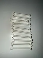 LEGO Bone, Long 92691 Authentic Lego Animal Bone (x10) White - NEW