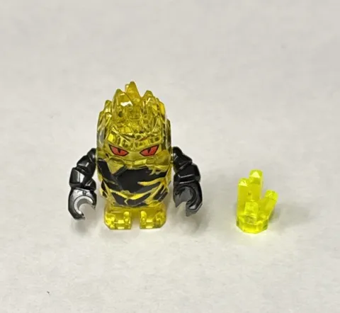 Lego Combustix Trans Yellow Rock Monster Power Miners Minifigure PM023