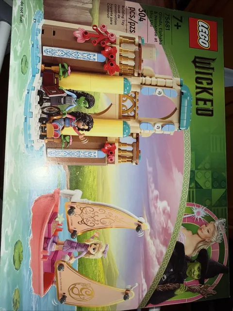 *Sealed* LEGO Wicked: Glinda, Elphaba & Nessarose at Shiz University (75681)