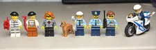 LEGO CITY: Police Station (60141) MINIFIGURES ONLY Cops Robbers Bandit Jail