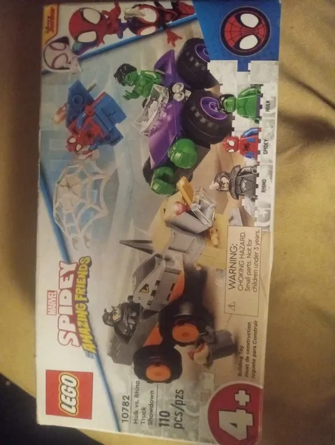 Spidey Amazing Friends Hulk Vs Rhino Truck Showdown