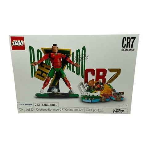 LEGO Editions Cristiano Ronaldo CR7 Collector Set 66823 Walmart Exclusive 1344pc