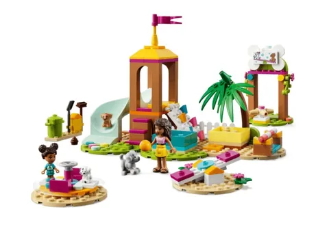 LEGO Friends 41698 Pet Playground Minifigures Andrea, Liz, Dogs