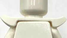 Lego New White Minifigure Armor Shoulder Pads Pointed Ends Piece