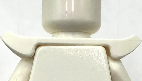 Lego New White Minifigure Armor Shoulder Pads Pointed Ends Piece