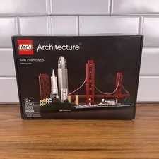 LEGO Architecture San Francisco Skyline 21043 565 PCS Brand New Factory Sealed
