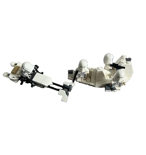 LEGO Star Wars Snowtrooper Battle Pack 75320 Incomplete Hoth Speeder Bike Minis