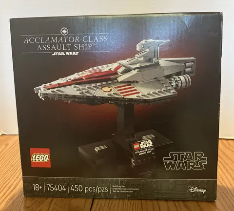 LEGO STAR WARS: ACCLAMATOR-CLASS ASSAULT SHIP (75404) BRAND NEW READ!