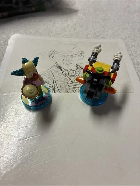 EE Lego Dimensions The Simpsons Krusty Clown Bike Fun Pack 71227