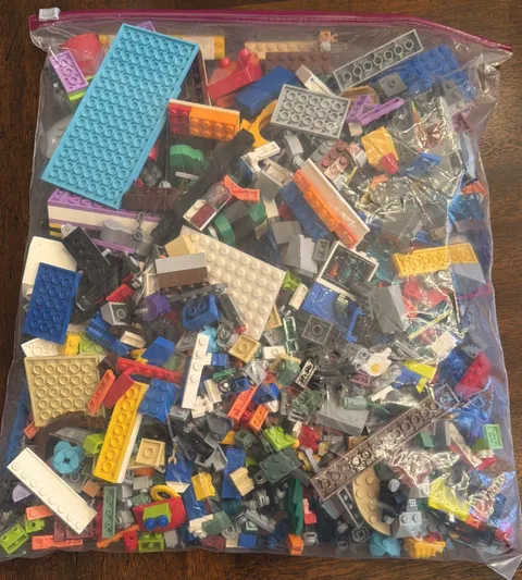 Mixed Lego And Non-Lego Bulk Lot 3 Pounds Various Sets Unique Pieces 