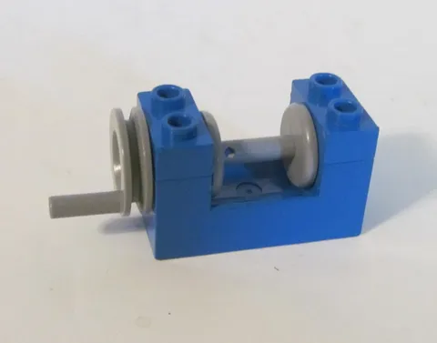 Vintage Authentic LEGO Classic 2x4x2 Blue String Reel Winch 73037
