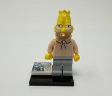 Lego Minifigures The Simpsons Series 1 Grampa Minifigure