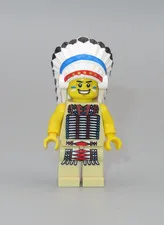 LEGO Tribal Chief Native American minifigure Collectible series 3