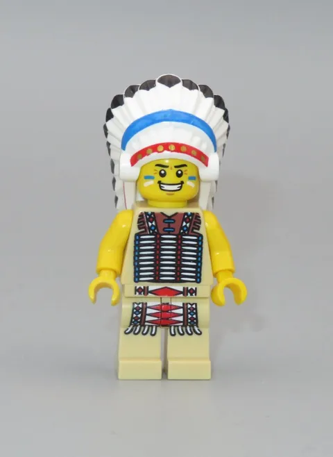LEGO Tribal Chief Native American minifigure Collectible series 3