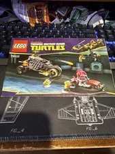Lego Teenage Mutant Ninja Turtles 79102 Stealth Shell Pursuit Manual Only 2013