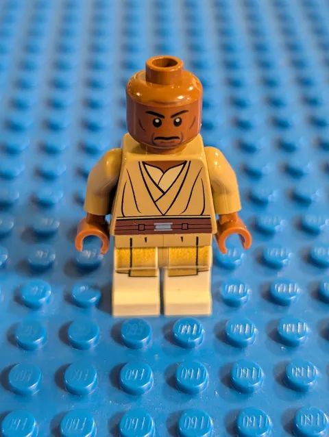 Lego Star Wars Mace Windu White Legs Minifigure sw0479 75019 AT-TE - 2E