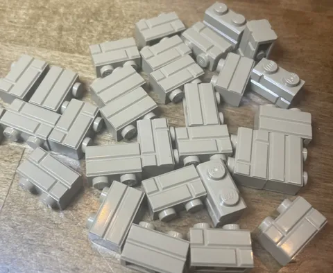 LEGO Lot of 30 Masonry Profile Bricks 1x2 Tan LEGO . Free shipping