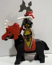 LEGO Castle Knights Kingdom I Cedric the Bull Minifigure 6096 6098 6091 6095